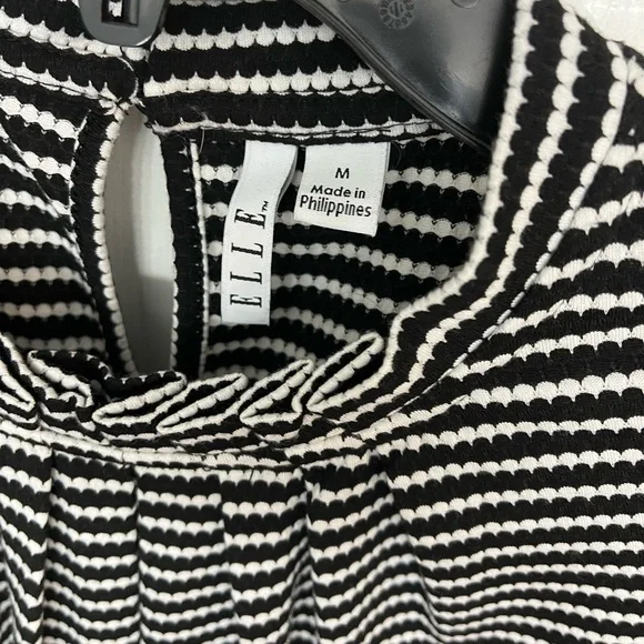 EUC Elle Striped Blouse - Picture 6 of 7